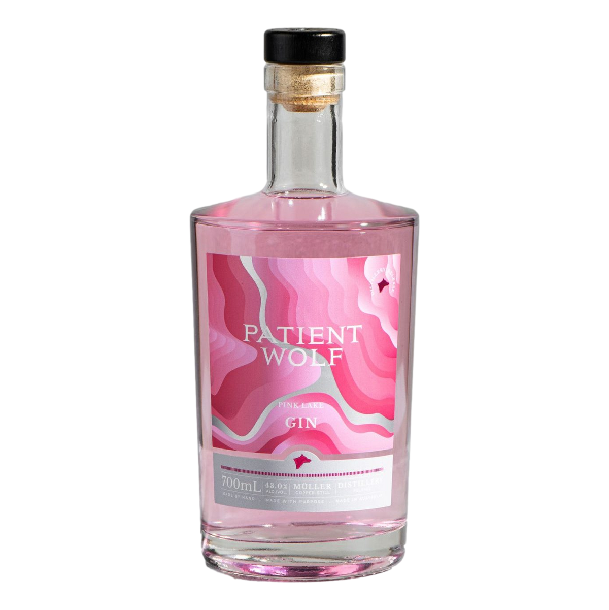 Patient Wolf Pink Lake Gin 700ml