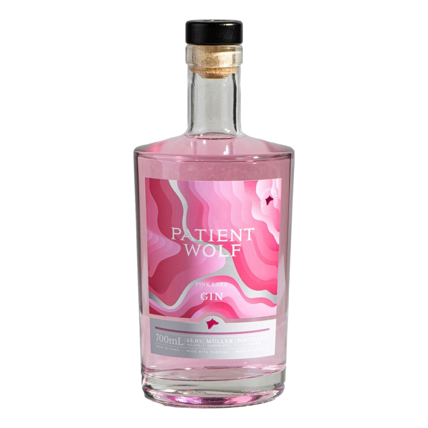 Patient Wolf Pink Lake Gin 700ml