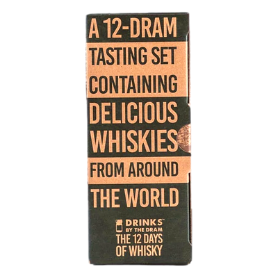 Drinks by the Dram 12 Days of Whisky 30ml Tasting Set of 12 Gift Pack
