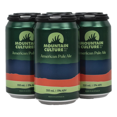 Mountain Culture American Pale Ale 355ml Can 4 Pack