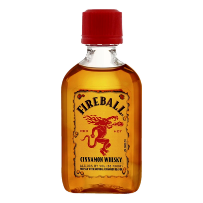 Fireball Cinnamon Whisky Liqueur Mini 50ml - 12 Pack