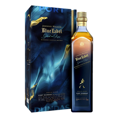 Johnnie Walker Blue Label Ghost & Rare Port Dundas Special Blended Scotch Whisky 750ml