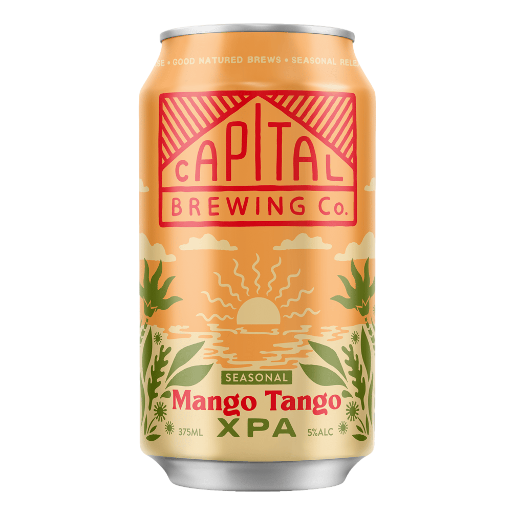 Capital Brewing Mango Tango XPA 375ml Can 4 Pack