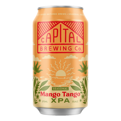 Capital Brewing Mango Tango XPA 375ml Can Case of 16