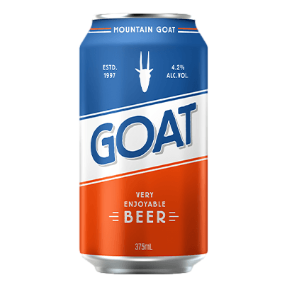 Mountain Goat Lager 375ml Can Single