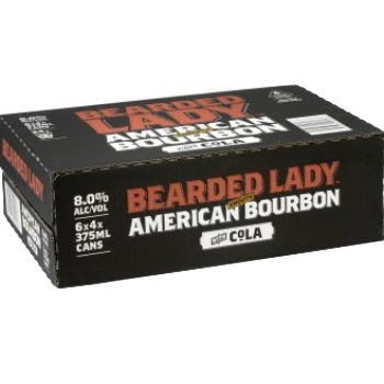 Bearded Lady & Cola 8% 375ml Can Case of 24