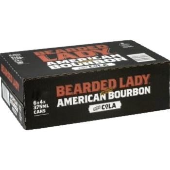 Bearded Lady & Cola 5% 375ml Can Case of 24