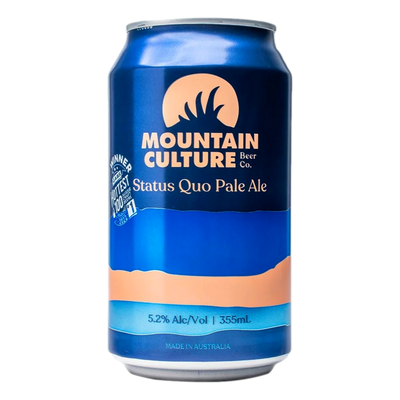 Mountain Culture Status Quo Pale Ale 355ml Can 10 Pack