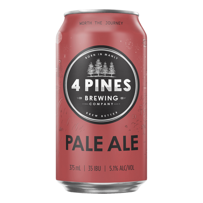 4 Pines Pale Ale 375ml Can Case of 24