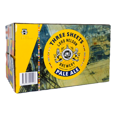 Lord Nelson Three Sheets Pale Ale 330ml Bottle Case of 24