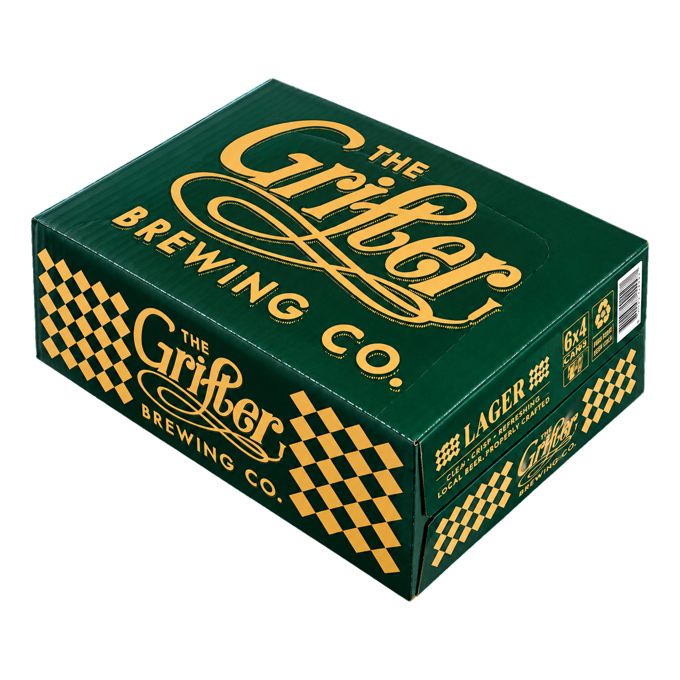 Grifter Lager 4.5% 375ml Can Case of 24