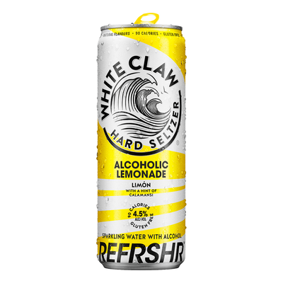 White Claw Hard Seltzer Refrshr Alcoholic Lemonade 330ml Can Case of 24