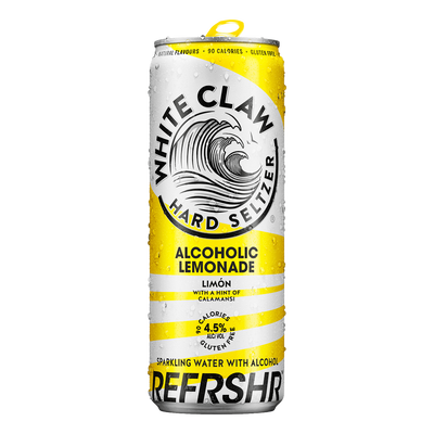 White Claw Hard Seltzer Refrshr Alcoholic Lemonade 330ml Can 4 Pack