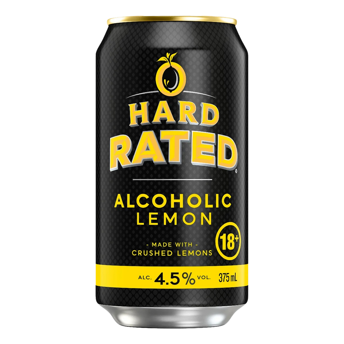 Hard Rated Alcoholic Lemon 375ml Can Single