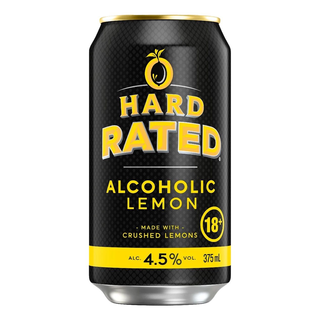 Hard Rated Alcoholic Lemon 4.5% 375ml Can Single
