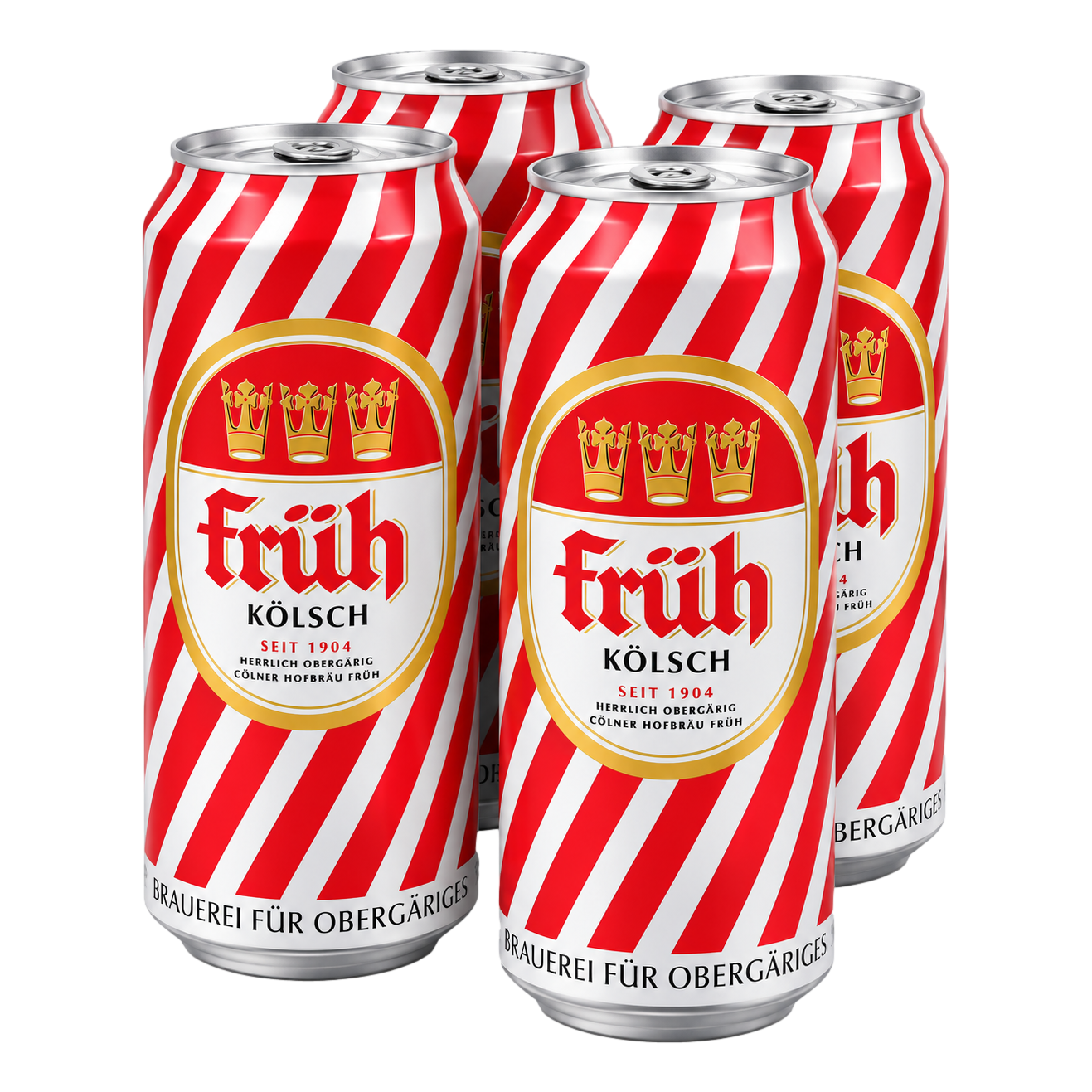 Fruh Kolsch 4.8% 500ml Can 4 Pack
