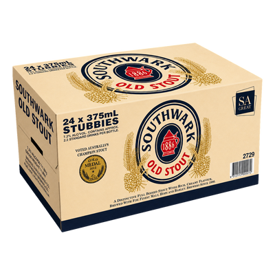 Southwark Old Stout 7.4% 375ml Bottle Case of 24