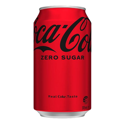 Coca-Cola Zero Sugar 375ml Can Case of 24