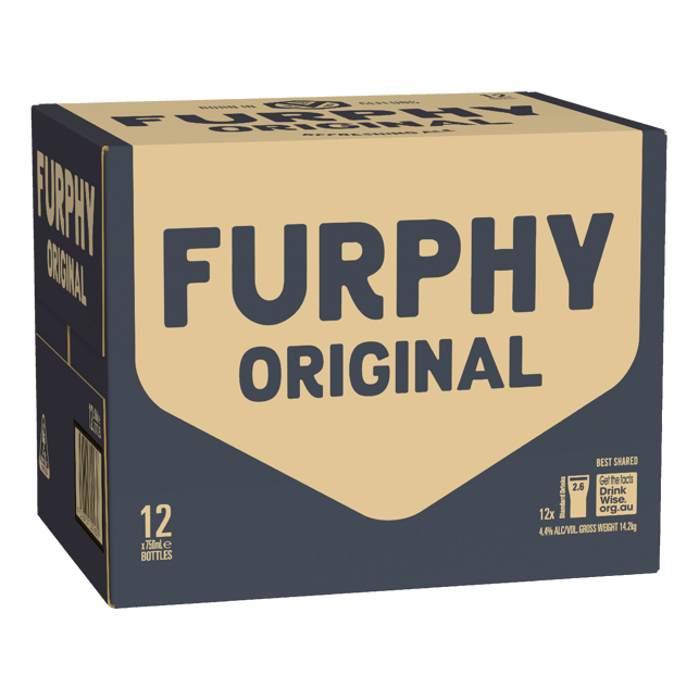 Furphy Original Refreshing Ale 750ml Bottle Case of 12