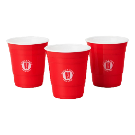 REDDS Red Cup Minis Reusable 285ml 3 Pack ♻️