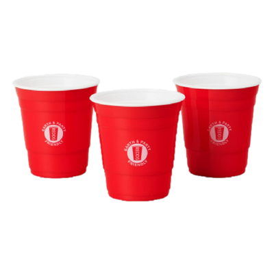 REDDS Red Cup Minis Reusable 285ml 3 Pack ♻️