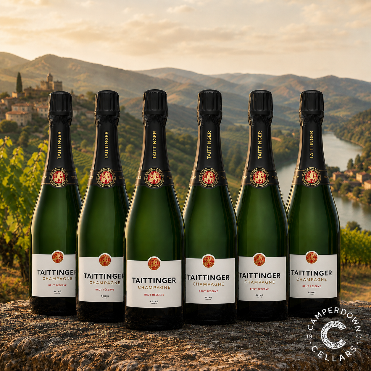 Taittinger Brut Reserve Non Vintage - 6 Pack