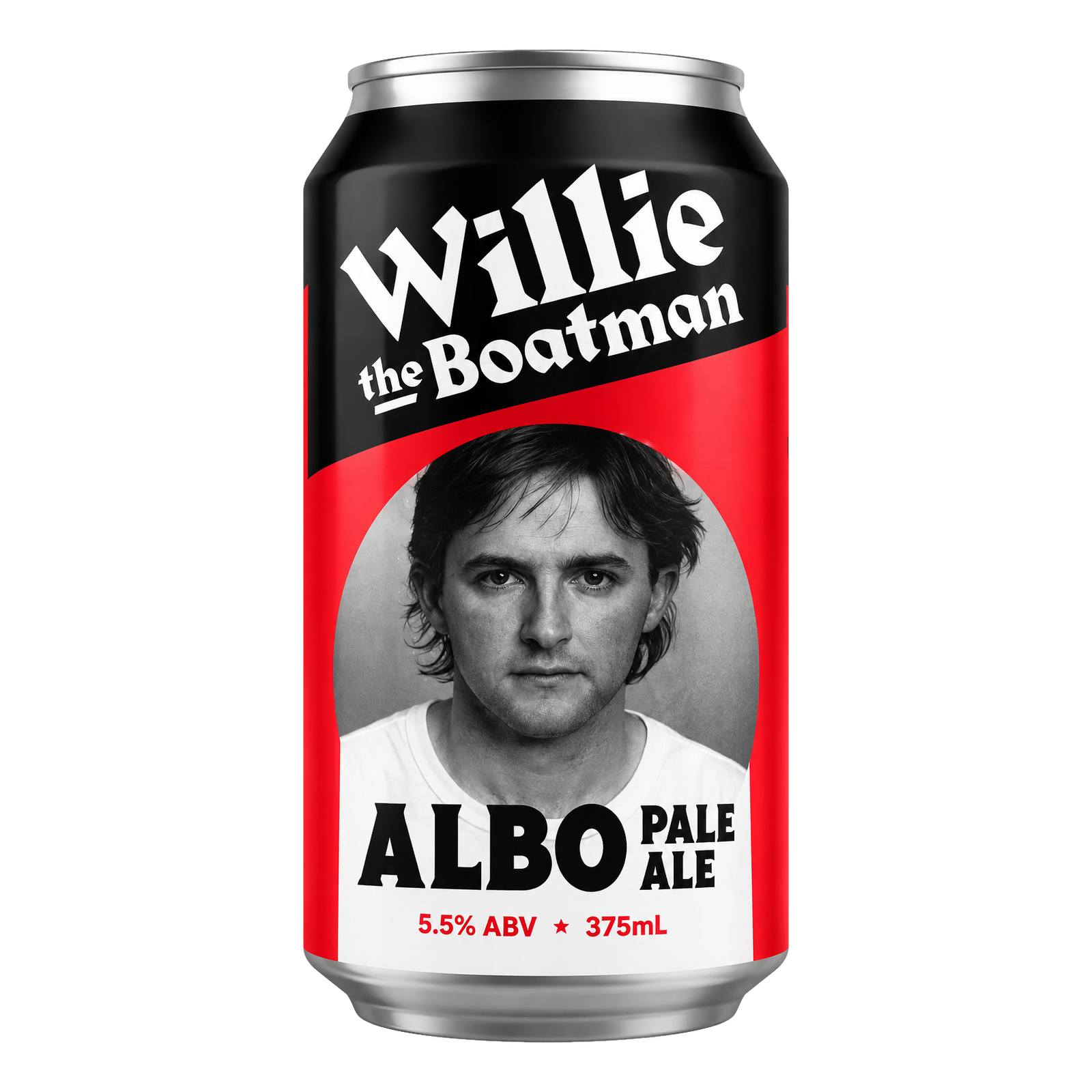 Willie The Boatman Albo Pale Ale 375ml Can Single