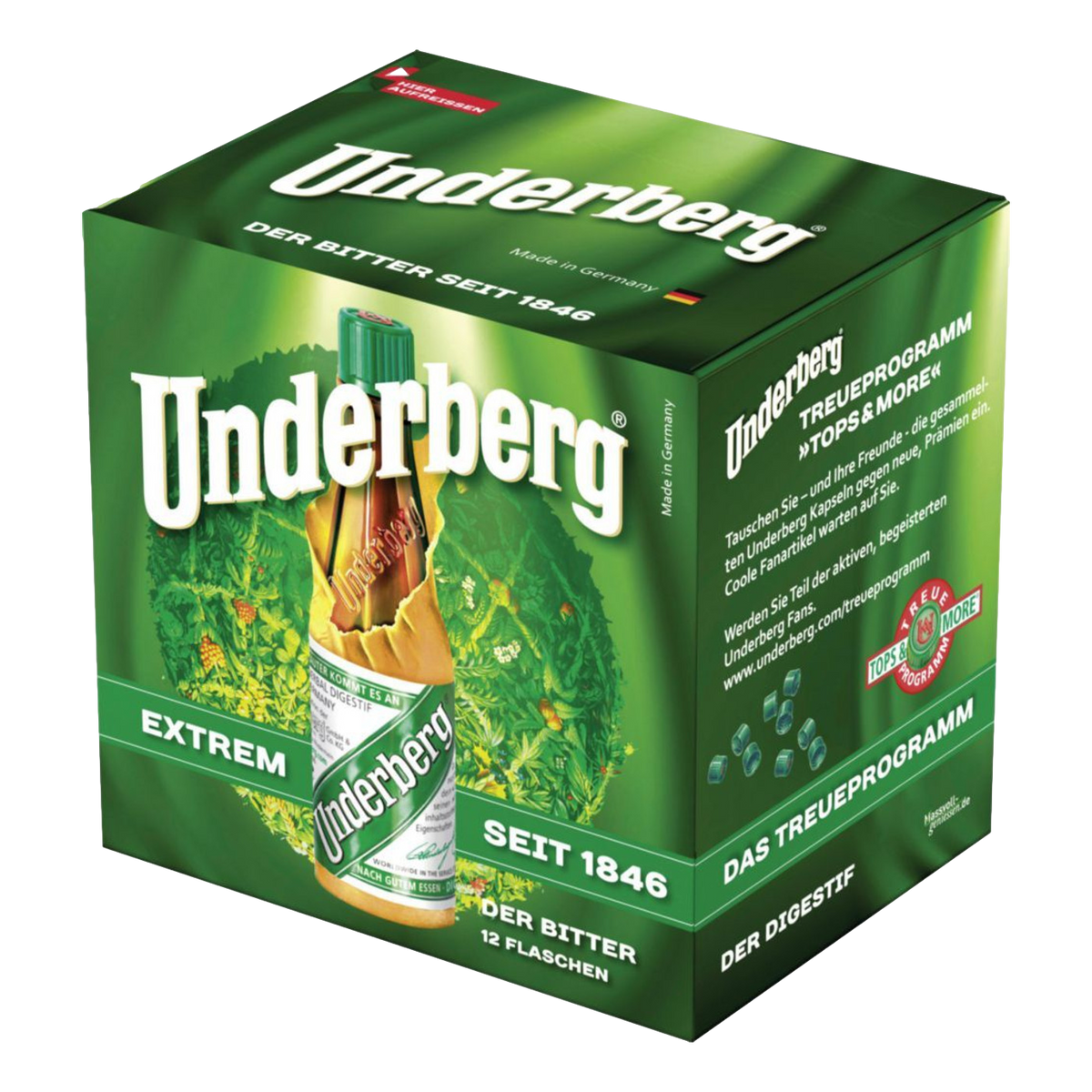 Underberg Bitters 20ml Bottle 12 Pack