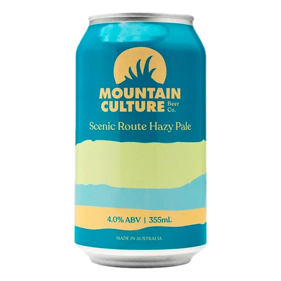 Mountain Culture Scenic Route Session Hazy Pale Ale 4% 355ml Can Case of 16
