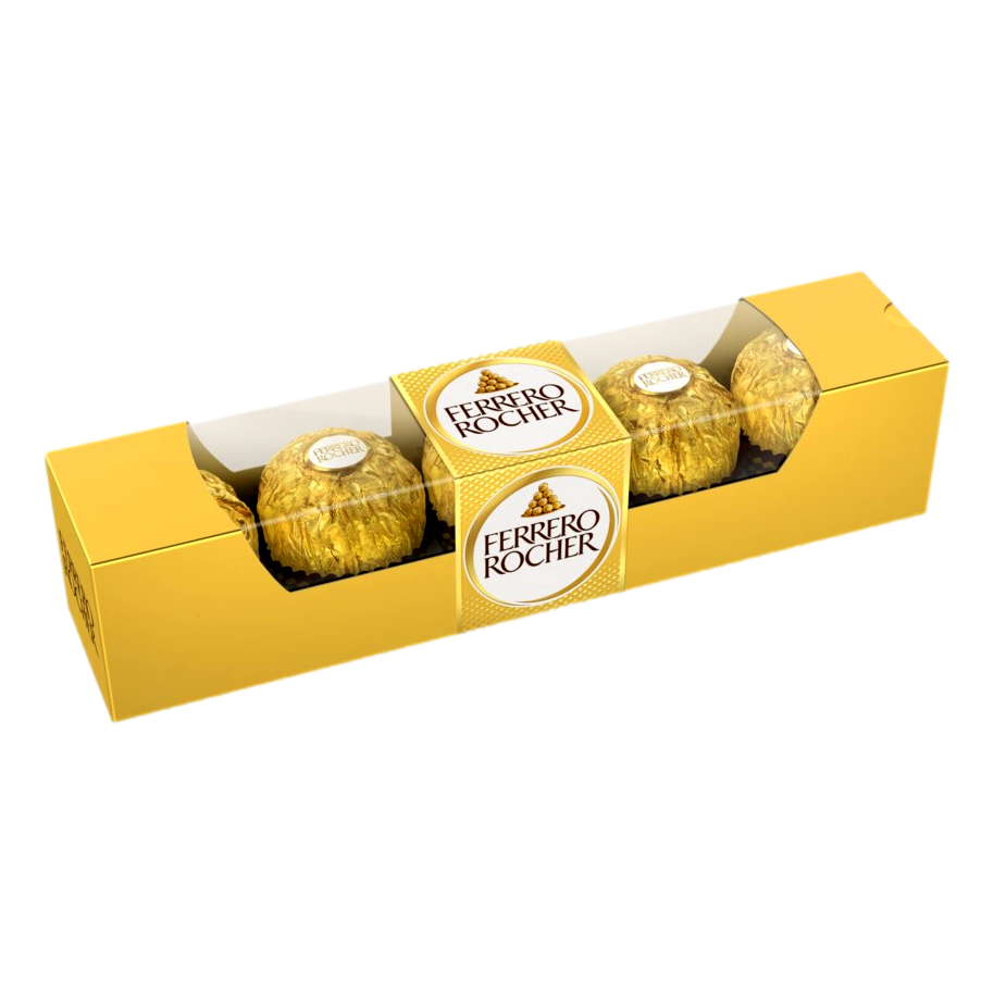 Ferrero Rocher Chocolate 62.5g 5 Pack