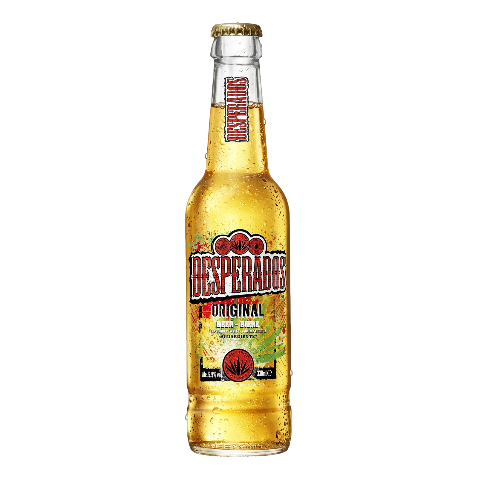 Desperados Original Beer with Aguardiente 330ml Bottle Single