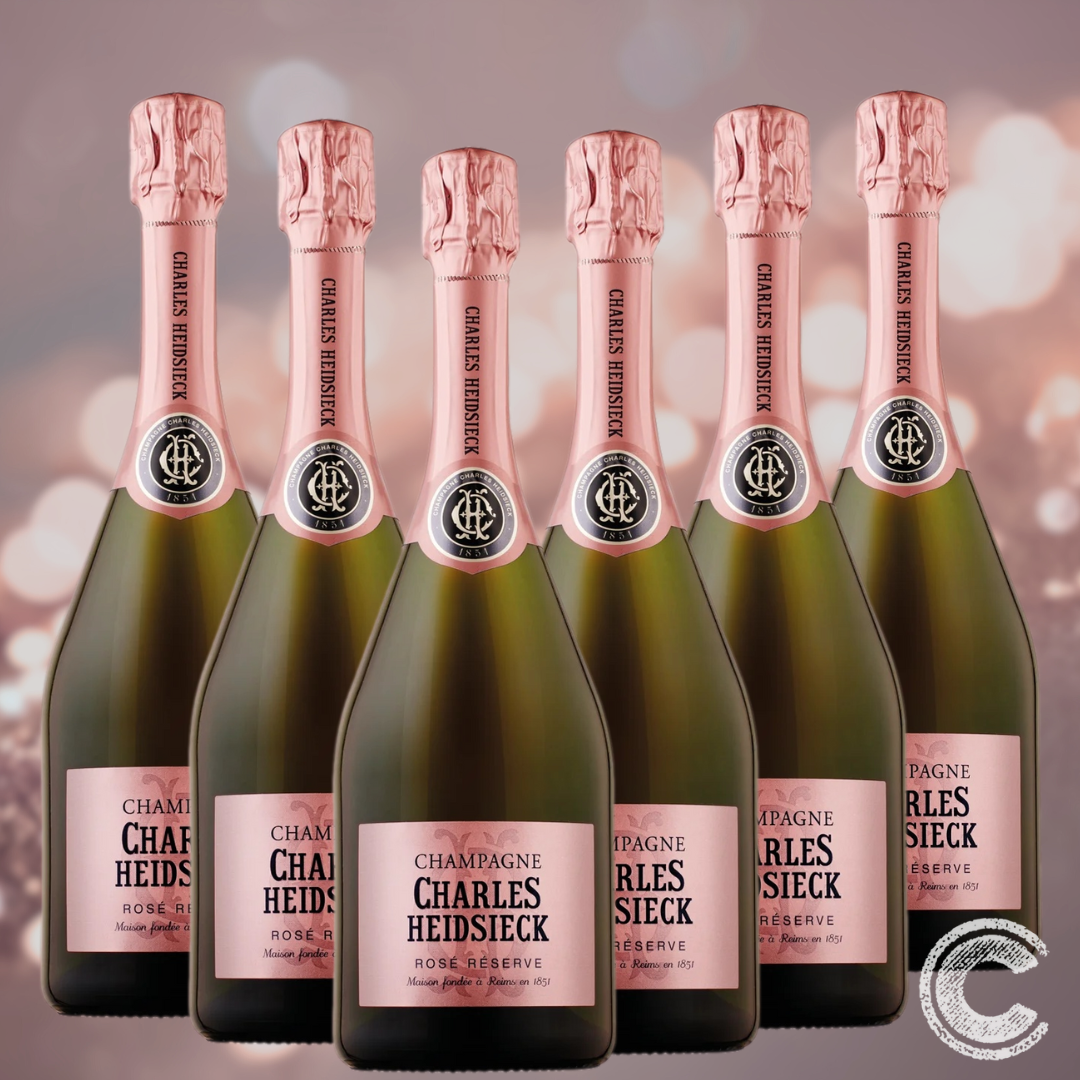 Charles Heidsieck Rose Reserve Non Vintage - 6 Pack