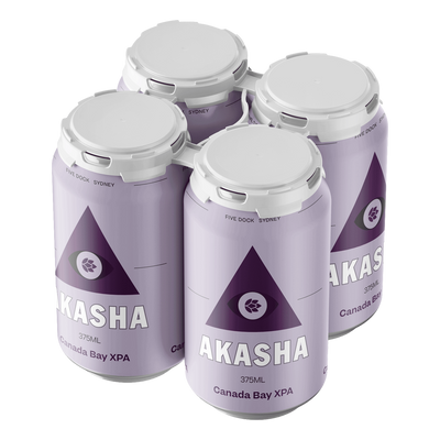 Akasha Canada Bay XPA 375ml Can 4 Pack