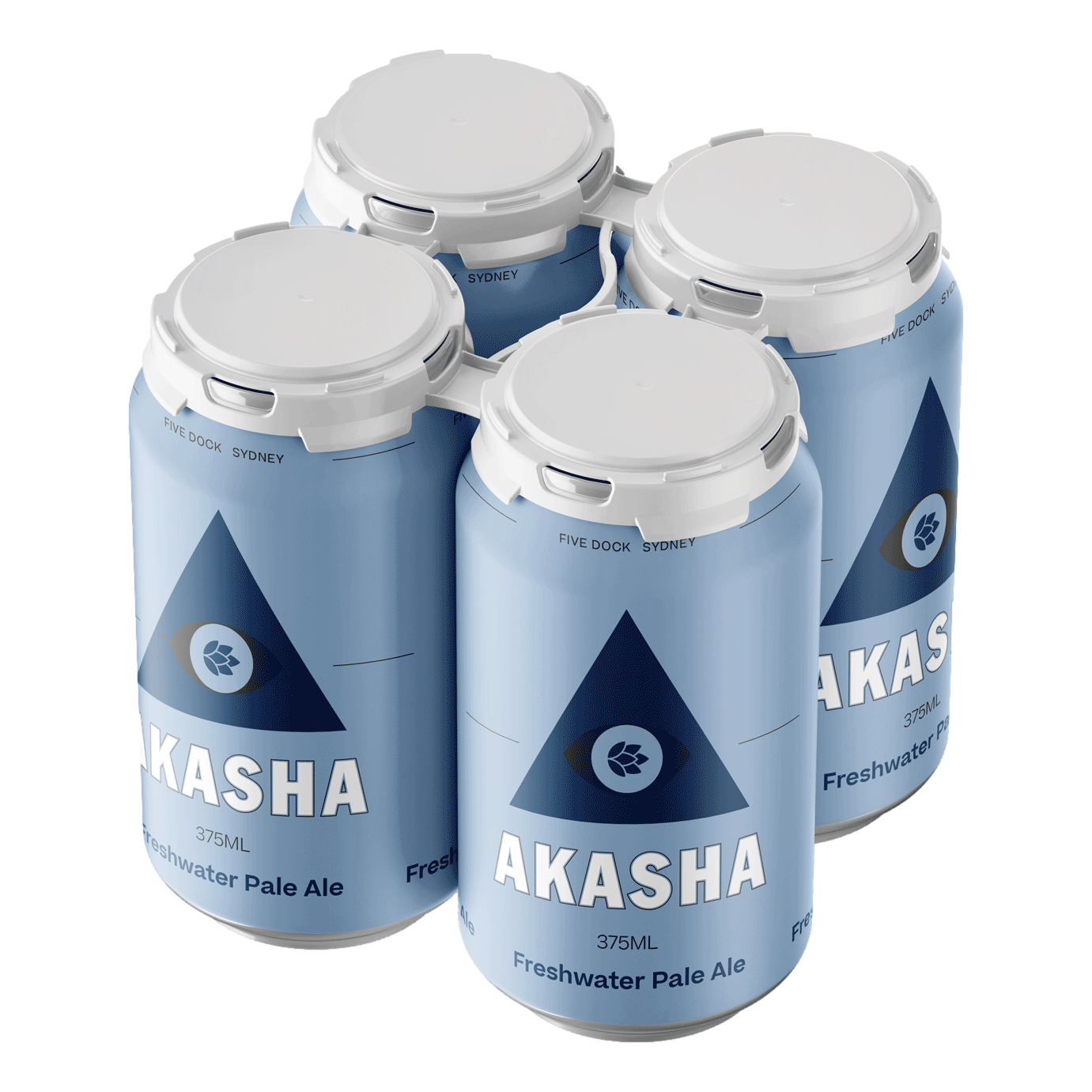 Akasha Freshwater Pale Ale 375ml Can 4 Pack