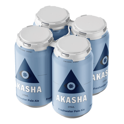 Akasha Freshwater Pale Ale 375ml Can 4 Pack - Camperdown Cellars