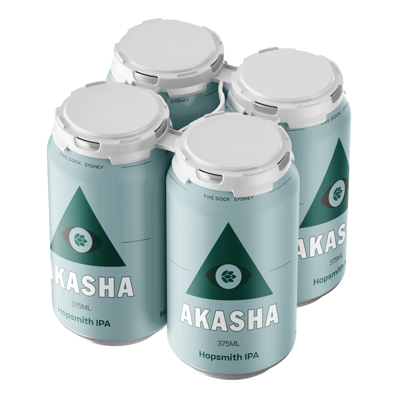 Akasha Hopsmith IPA 7.2% 375ml Can 4 Pack