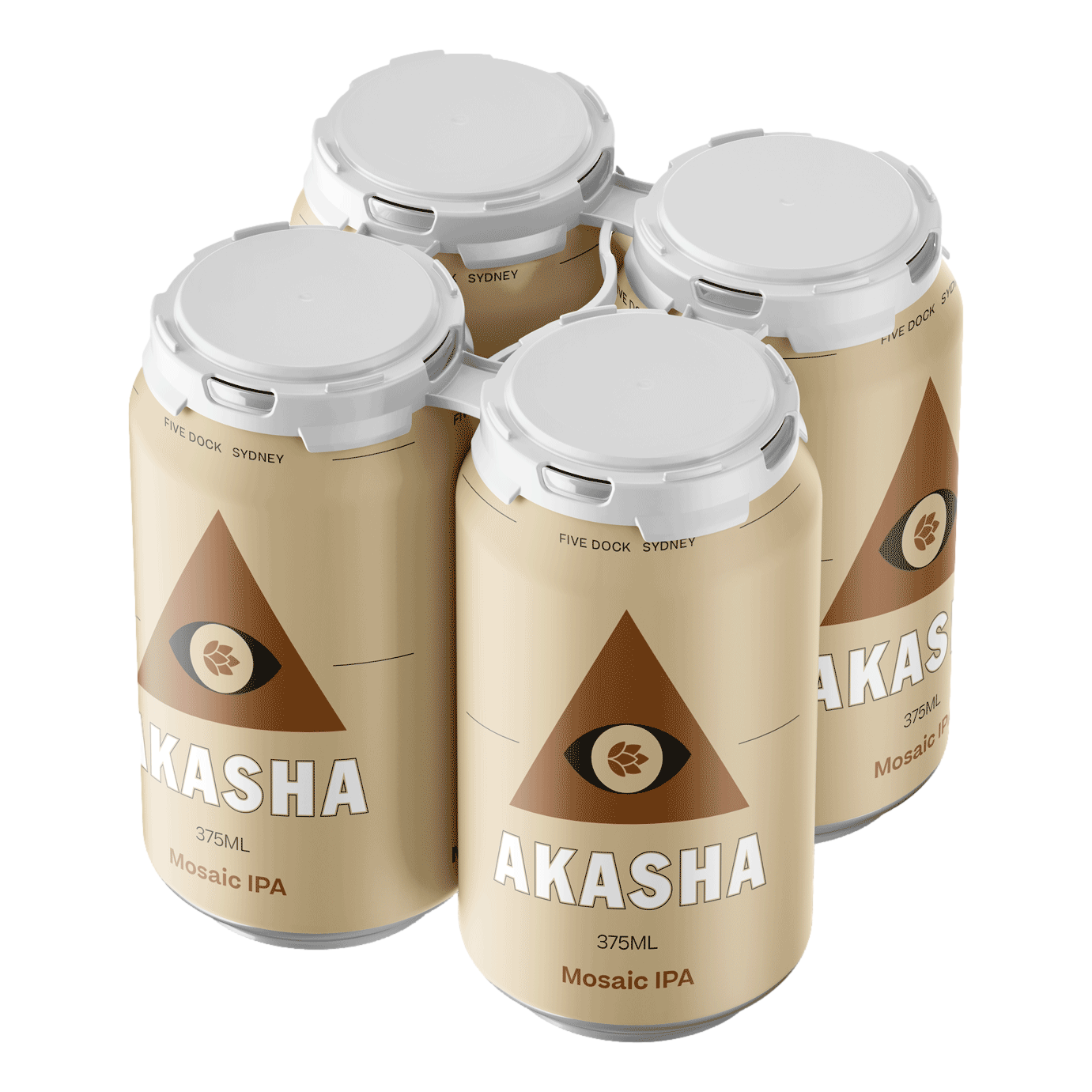 Akasha Mosaic IPA 375ml Can 4 Pack