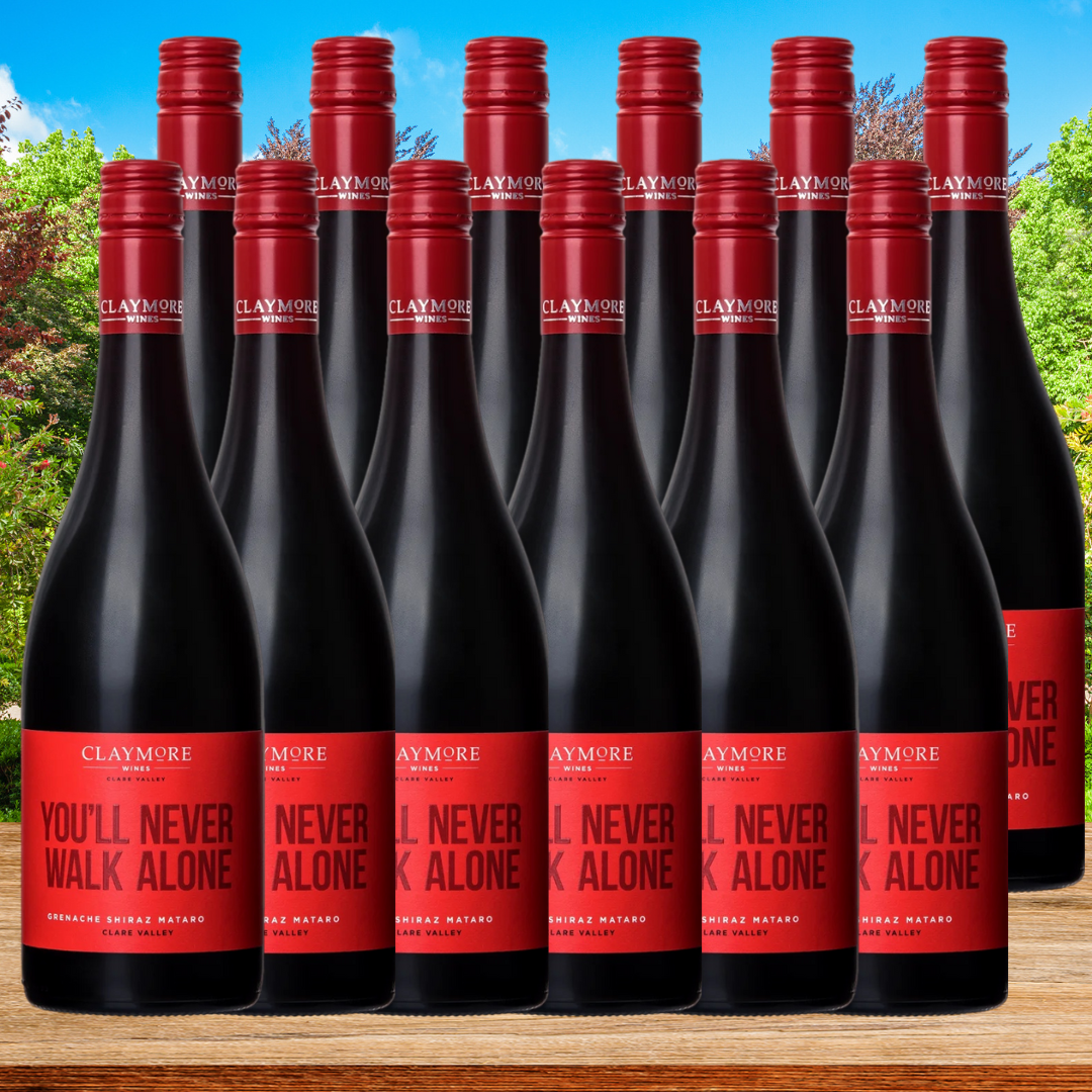 Claymore You Will Never Walk Alone Grenache Shiraz Mataro - 12 Pack