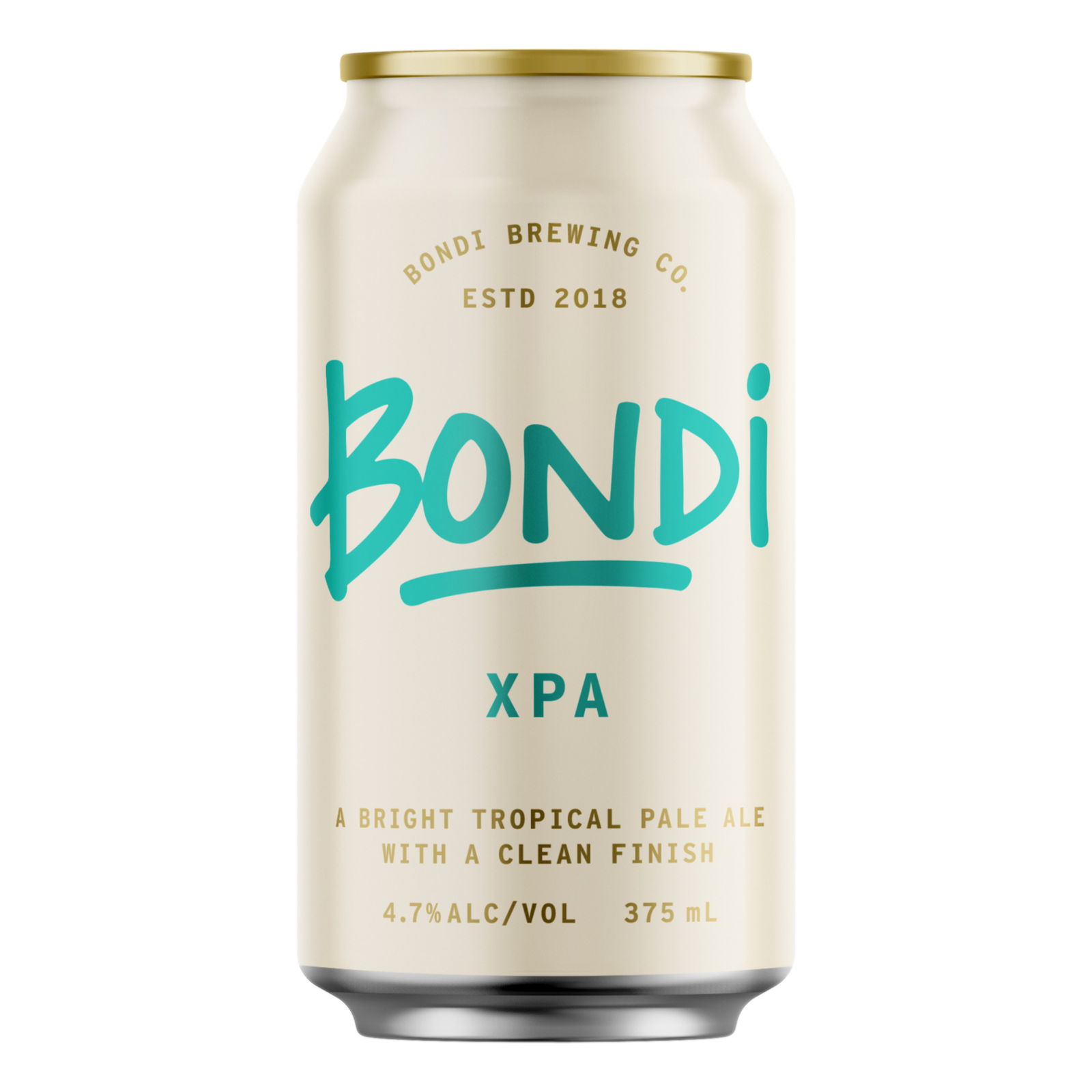 Bondi Brewing XPA 4.7% 375ml Can Case of 16 - Camperdown Cellars