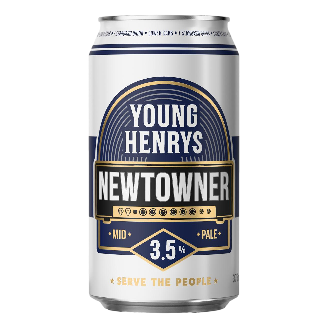 Young Henrys Newtowner Mid Pale Ale  3.5% 375ml Can Single