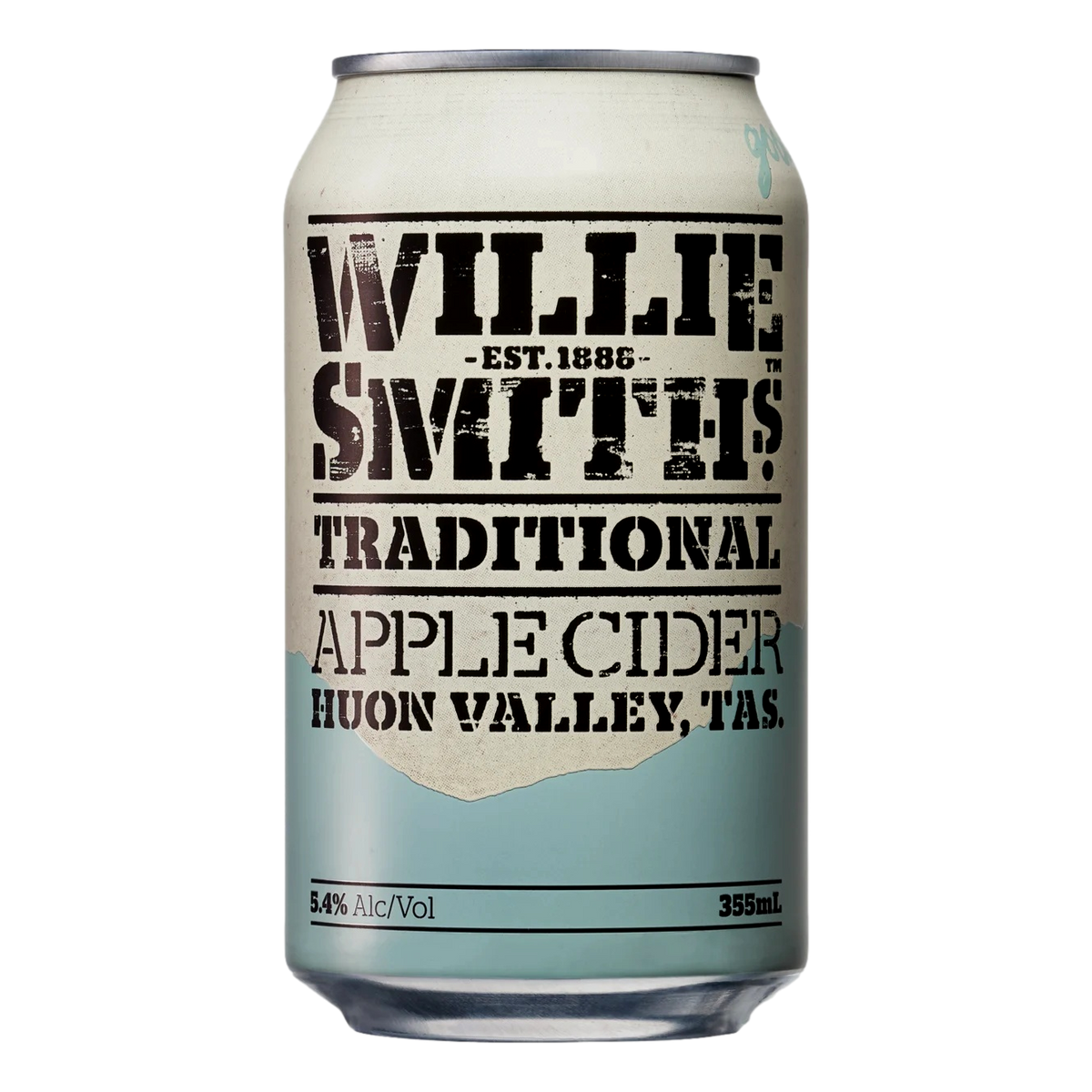 Willie Smith's Traditional Apple Cider 355ml Can Single