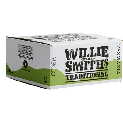 Willie Smith's Traditional Apple Cider 355ml Can  Case of 24