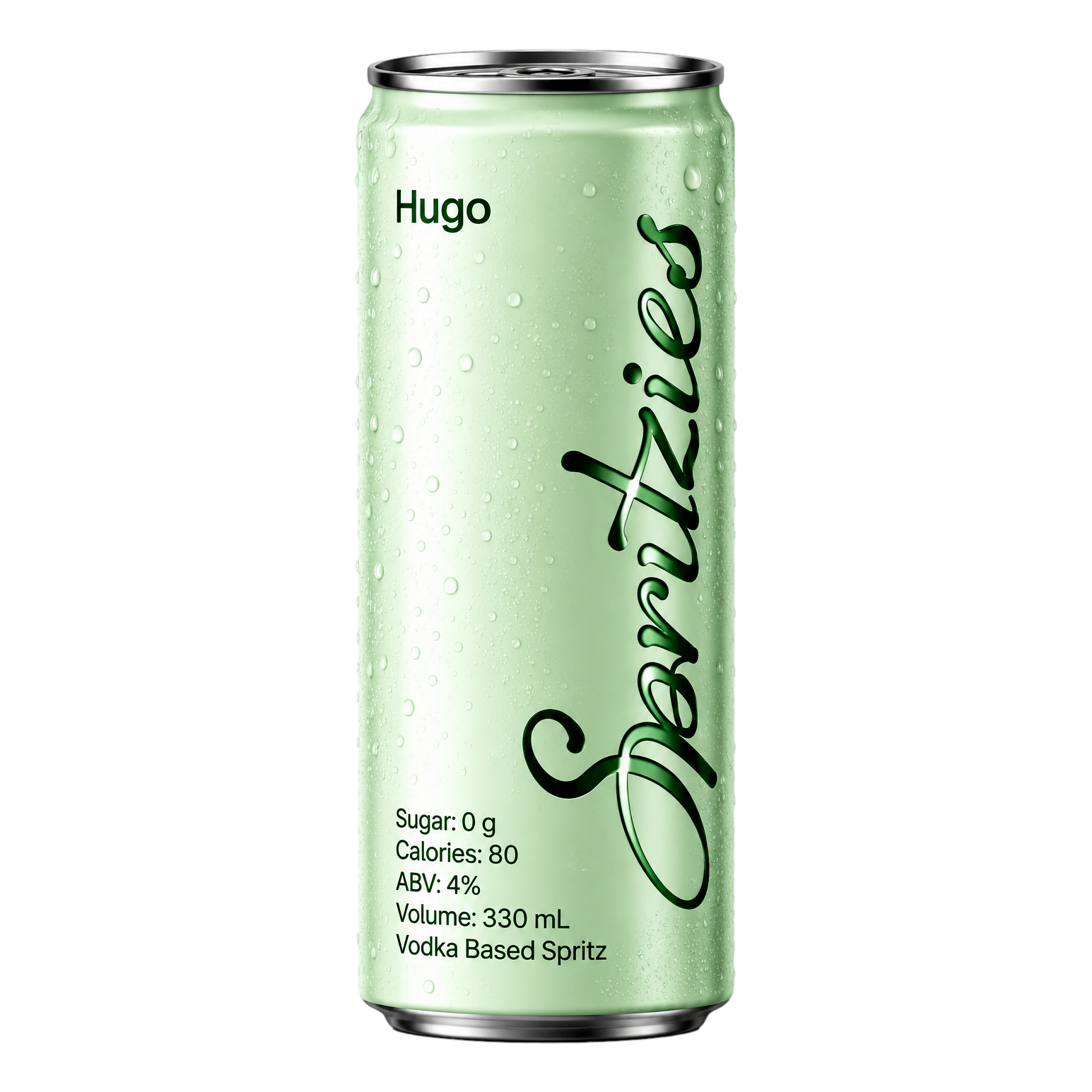 Spritzies Hugo Vodka Spritz 4% 330ml Can Single