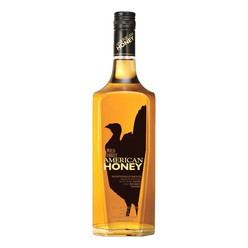 Wild Turkey American Honey Bourbon Liqueur 1L