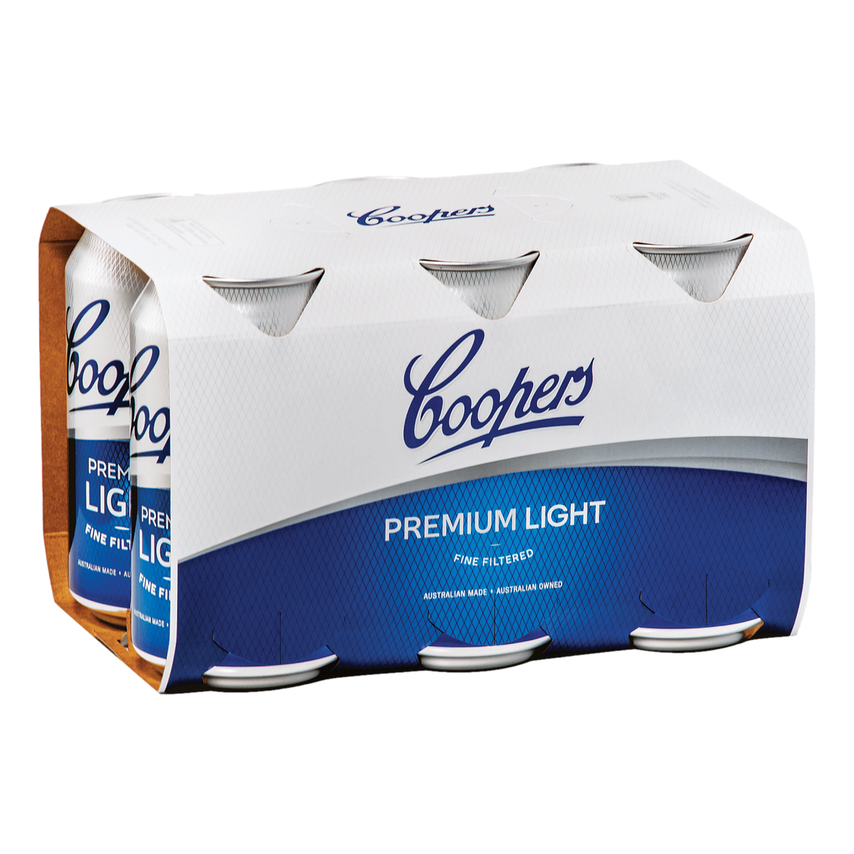 Coopers Premium Light Lager 2.9% 375ml Can 6 Pack