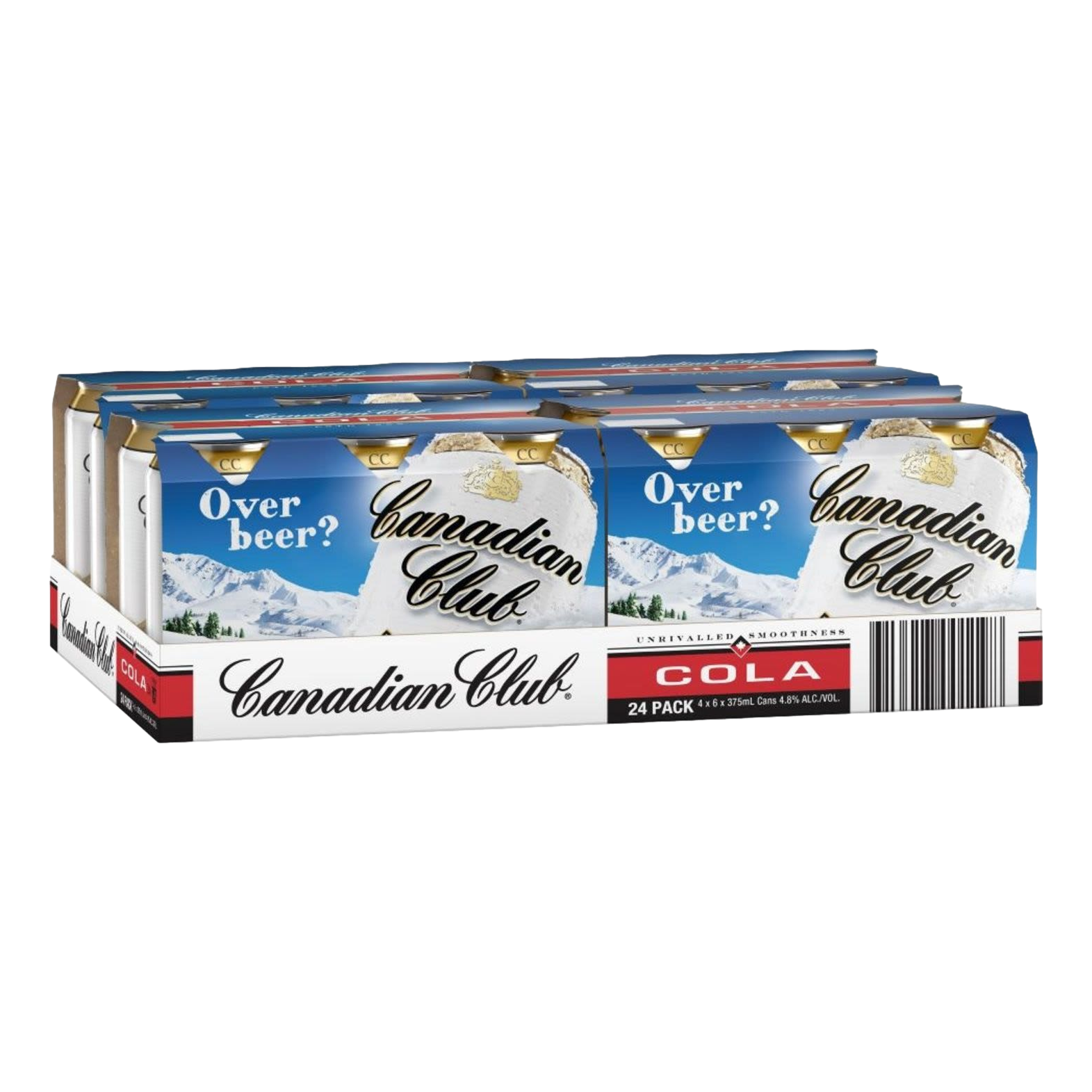 Canadian Club Whisky & Cola 375ml Can Case of 24