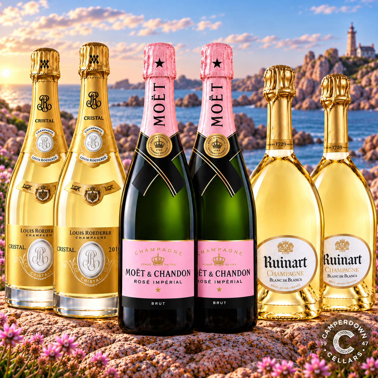 Mixed Champagne Premium Regional & Flavour Journey - 6 Pack