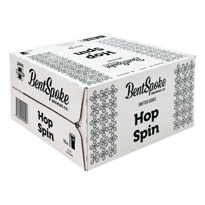 BentSpoke Hop Spin Hazy IPA 6.5% 375ml Can Case of 16