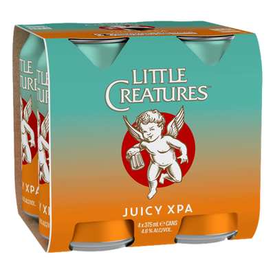Little Creatures Juicy XPA 375ml Can 4 Pack