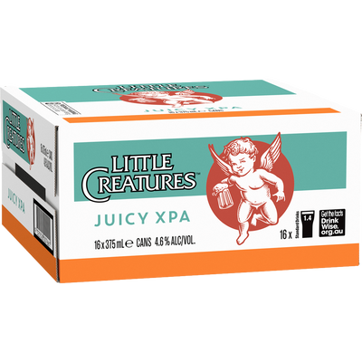 Little Creatures Juicy XPA 375ml Can Case of 16